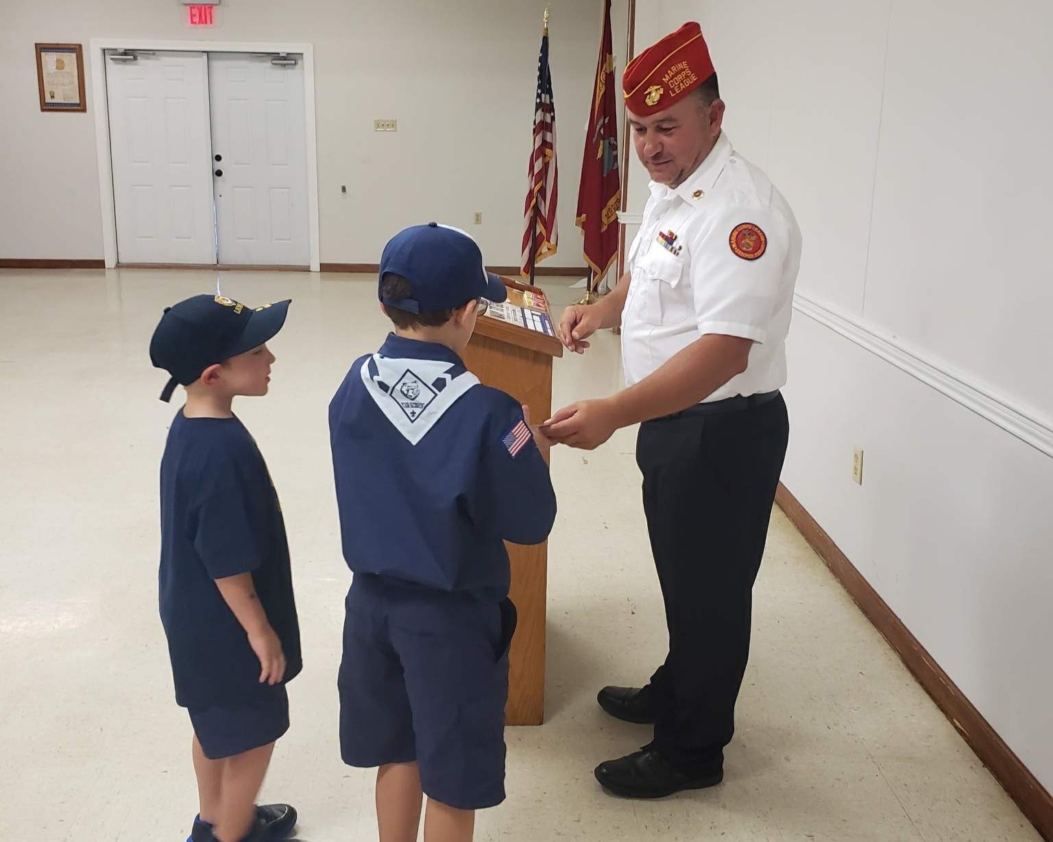 Flag Retirment Ceremony